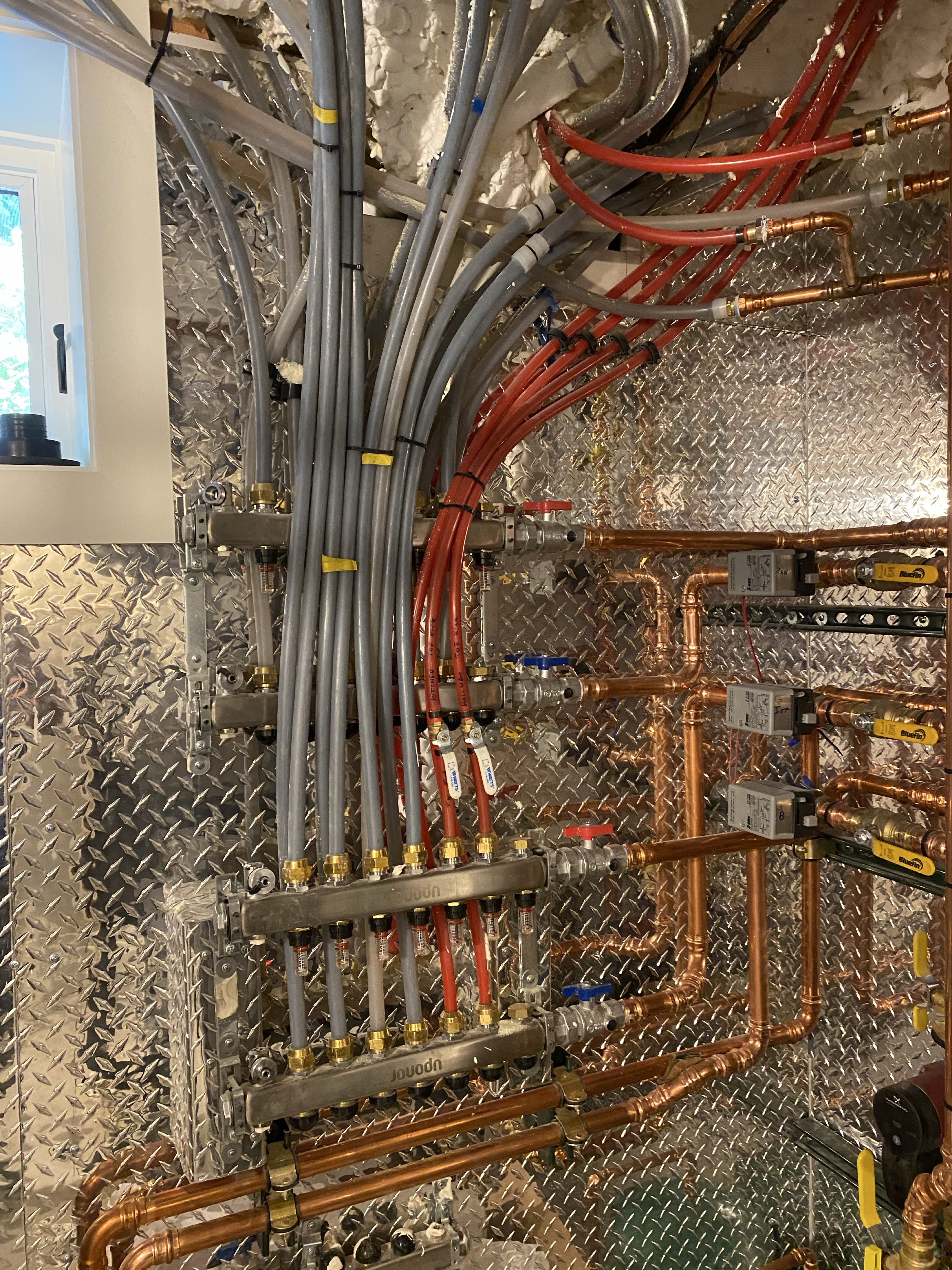 Hydronic piping
